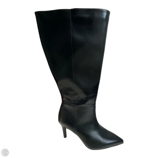 Boots Knee Heels By Lane Bryant In Black, Size: 10