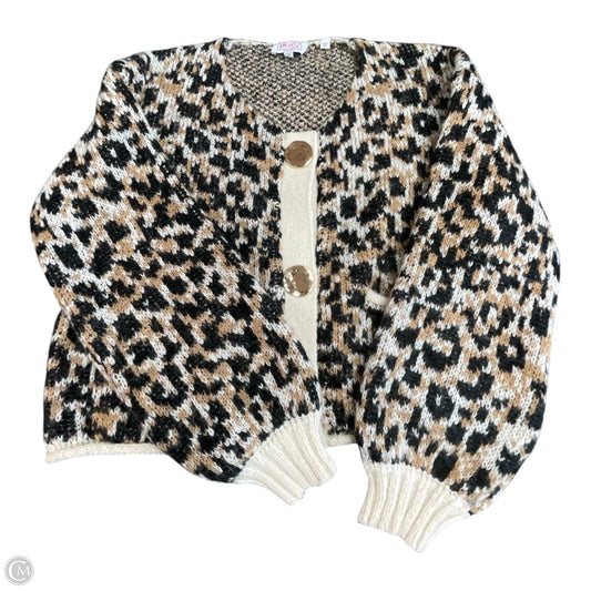 Sweater Cardigan By Moco In Multi-colored, Size: S