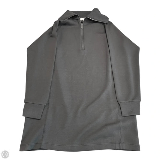 Sweatshirt Collar By Spanx In Black, Size: L