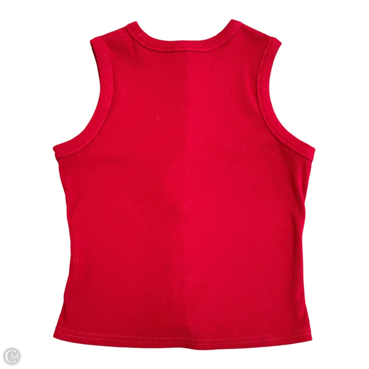 Top Sleeveless By Clothes Mentor In Red, Size: M