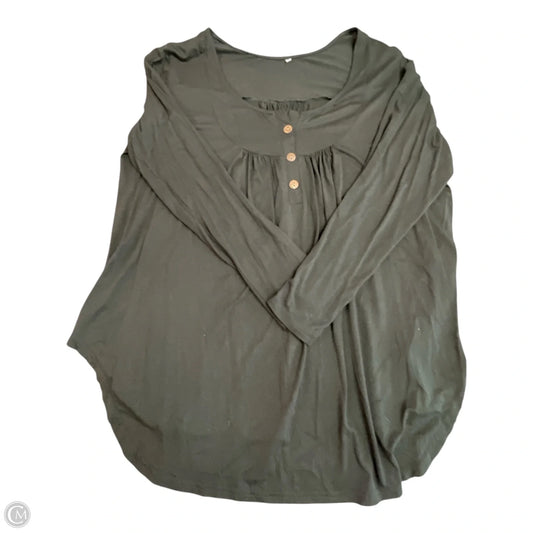 Top Long Sleeve By Clothes Mentor In Black, Size: 2x