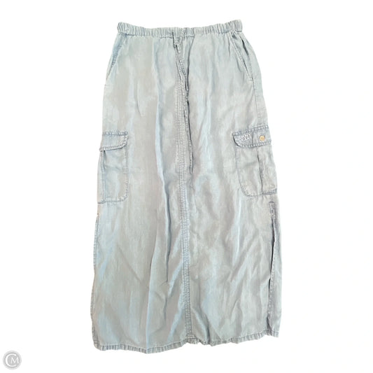Skirt Maxi By Dkny In Blue, Size: M