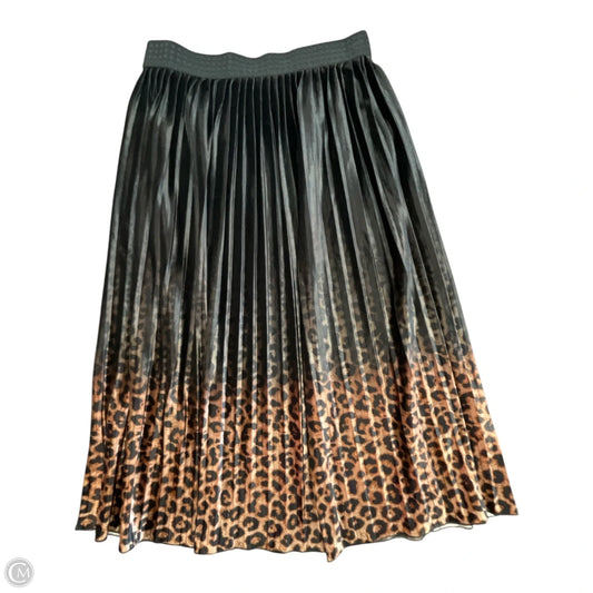 Skirt Maxi By Chicos In Black & Brown, Size: M