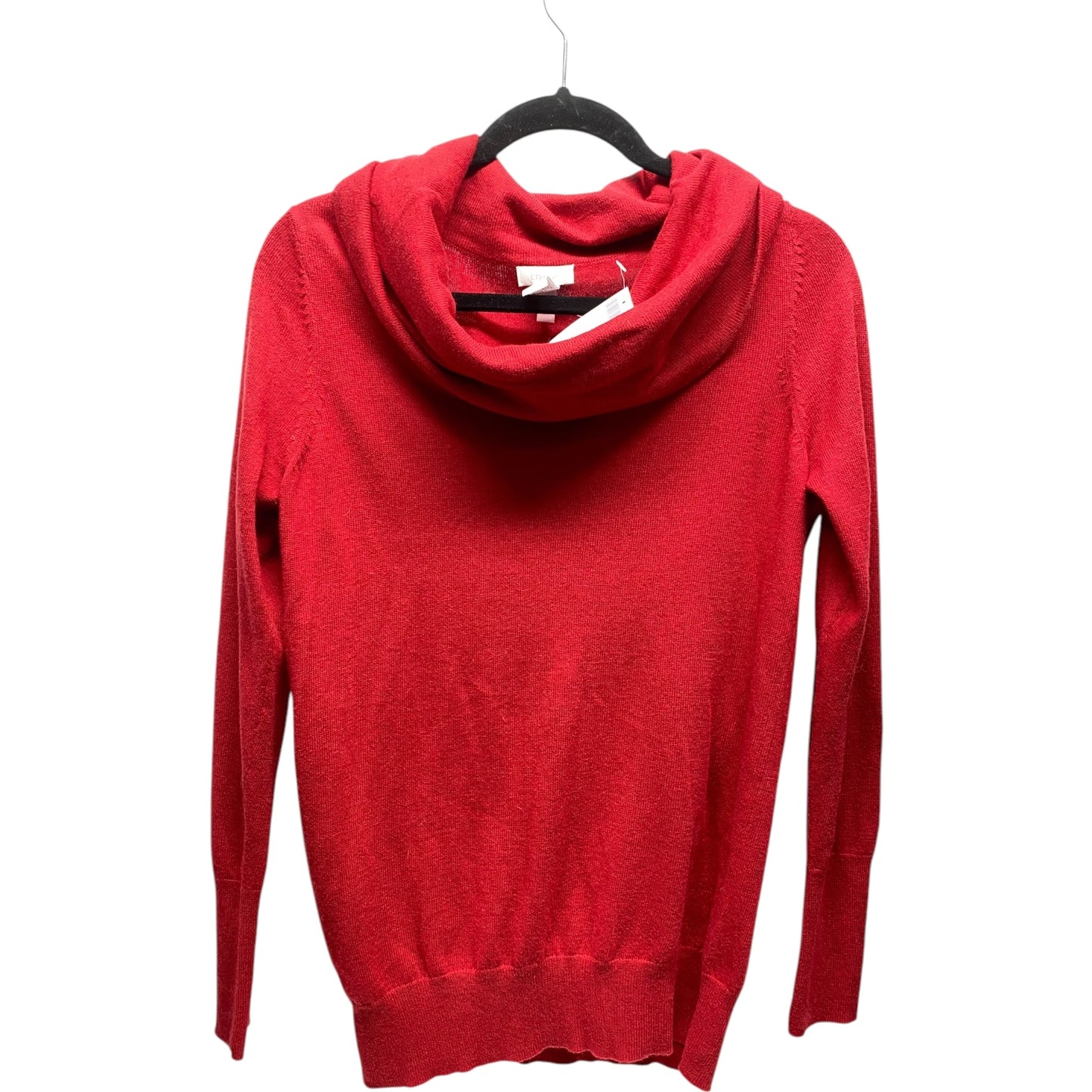 Sweater By Chicos In Red, Size: M