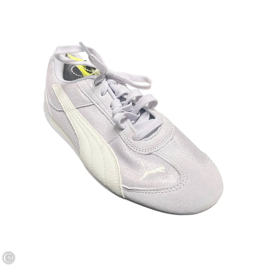 Shoes Sneakers By Puma In Purple & White, Size: 8.5