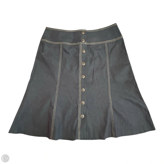 Skirt Midi By New York And Co In Blue, Size: 10