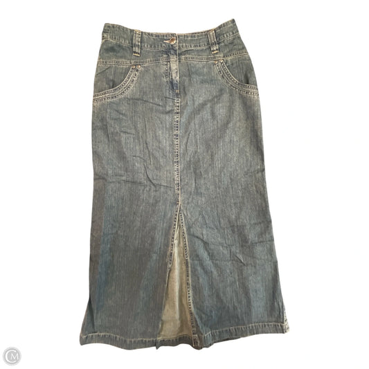 Skirt Maxi By Cato In Blue, Size: 8
