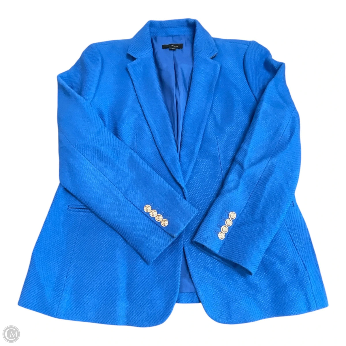 Blazer By Ann Taylor In Blue, Size: 12