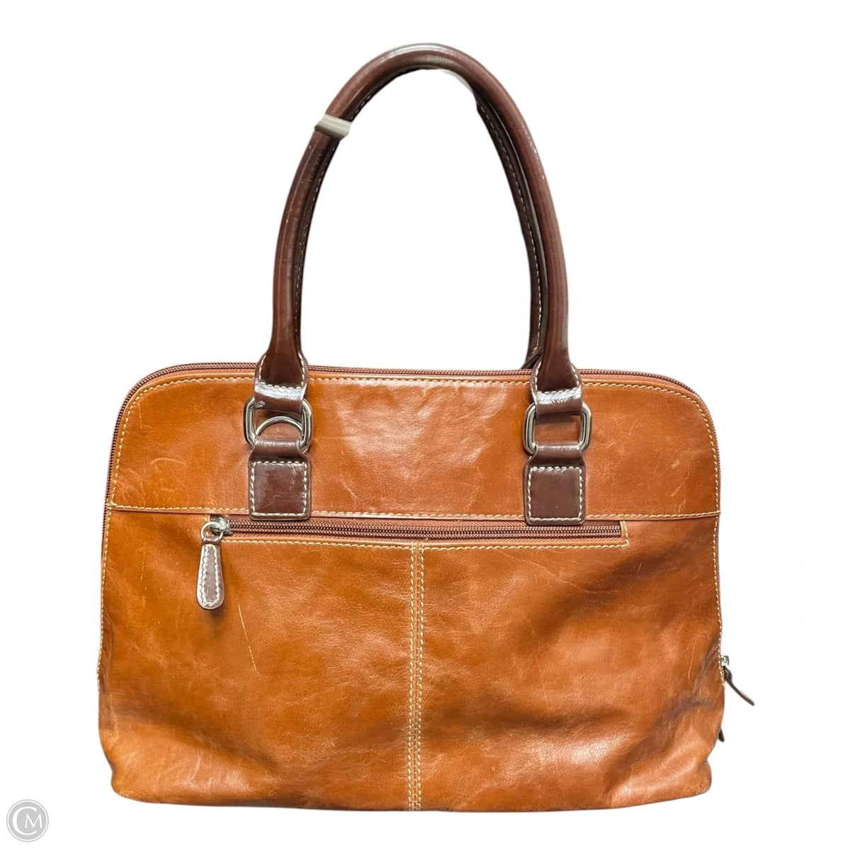 Handbag Leather By Giani Bernini, Size: Small