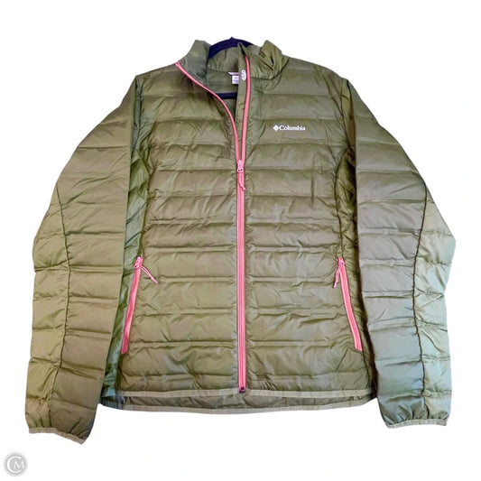 Jacket Puffer & Quilted By Columbia In Green, Size: Xl