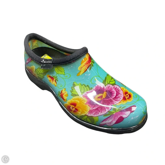 Shoes Flats By SLOGGERS In Floral Print, Size: 7