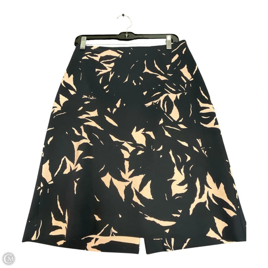 Skirt Mini & Short By Ann Taylor In Blue & Cream, Size: 6p
