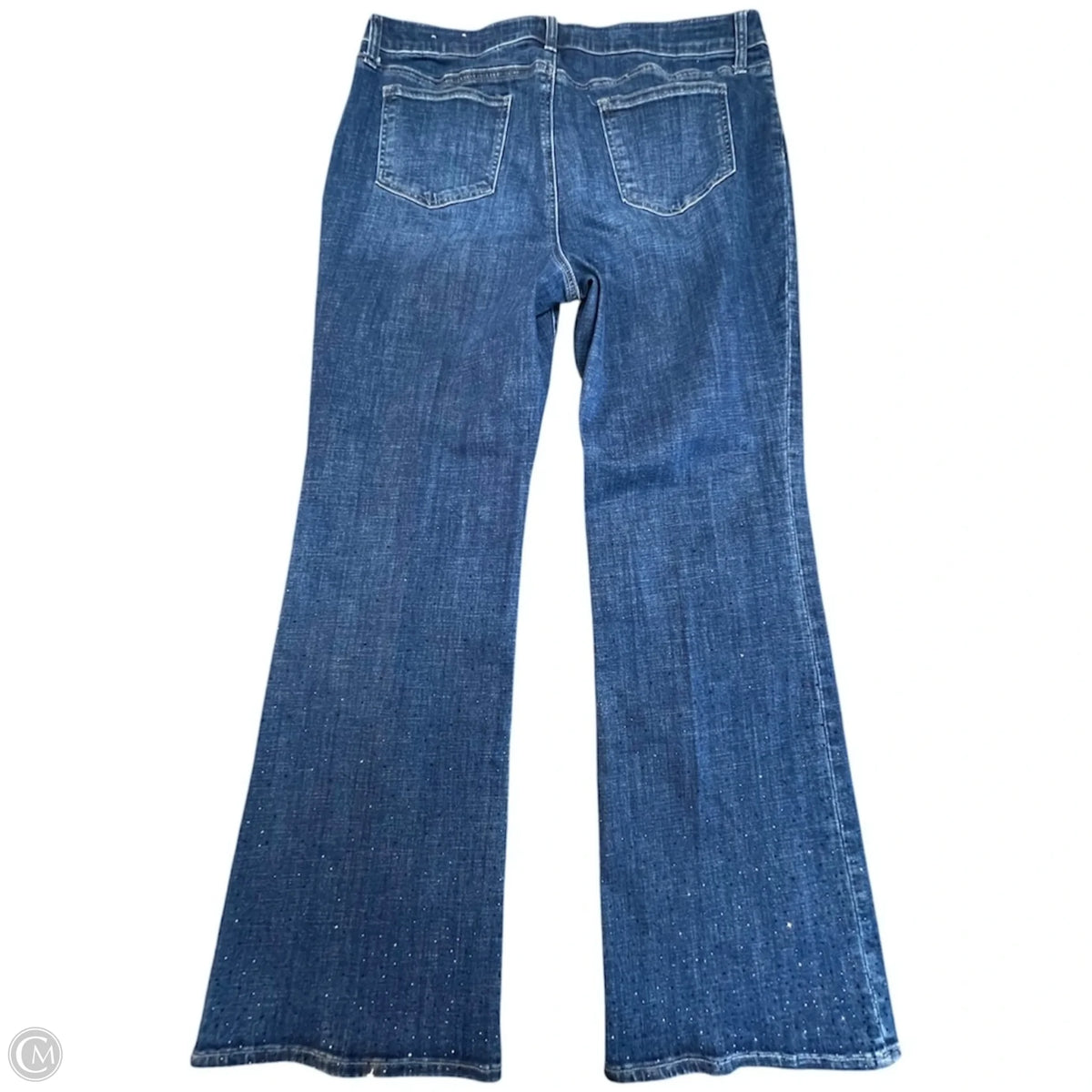 Jeans Flared By Chicos In Blue, Size: Xl