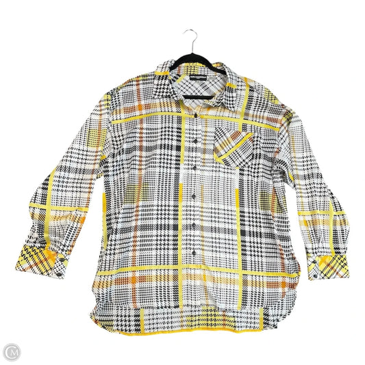 Tunic Long Sleeve By Karl Lagerfeld In Multi-colored, Size: Xl