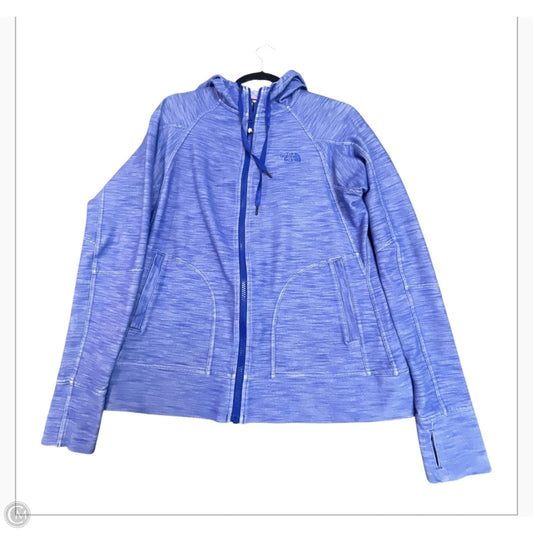 Sweatshirt Hoodie By The North Face In Blue, Size: L
