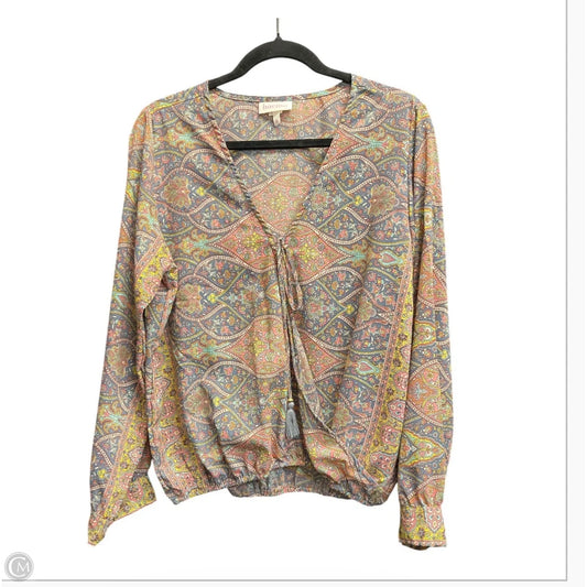Top Long Sleeve By Clothes Mentor In Multi-colored, Size: Xl