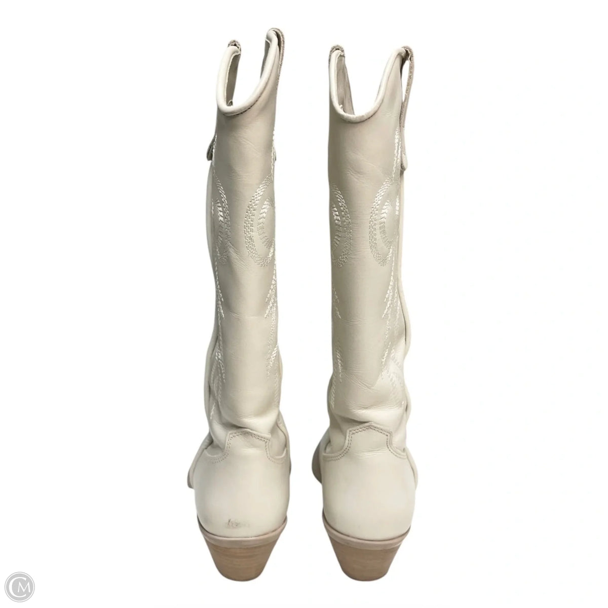 Boots Western By Steve Madden In White, Size: 8