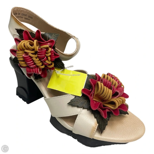 Shoes Heels Block By Spring Step In Multi-colored, Size: 8.5