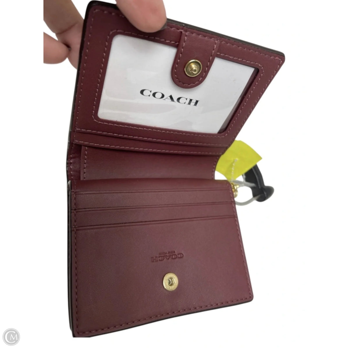 Wallet Designer By Coach, Size: Small