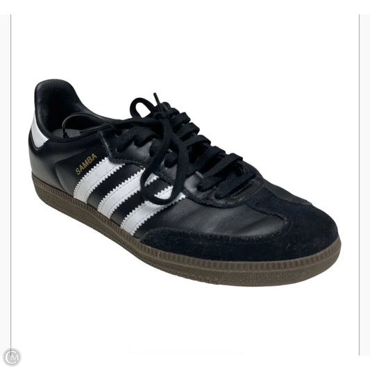 Shoes Sneakers By Adidas In Black & White, Size: 6