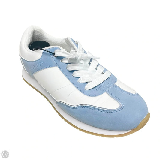 Shoes Sneakers By Tommy Hilfiger In Blue & White, Size: 8