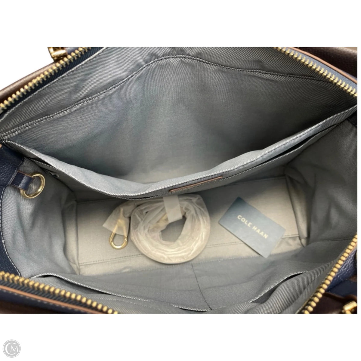 Tote Leather By Cole-haan, Size: Large