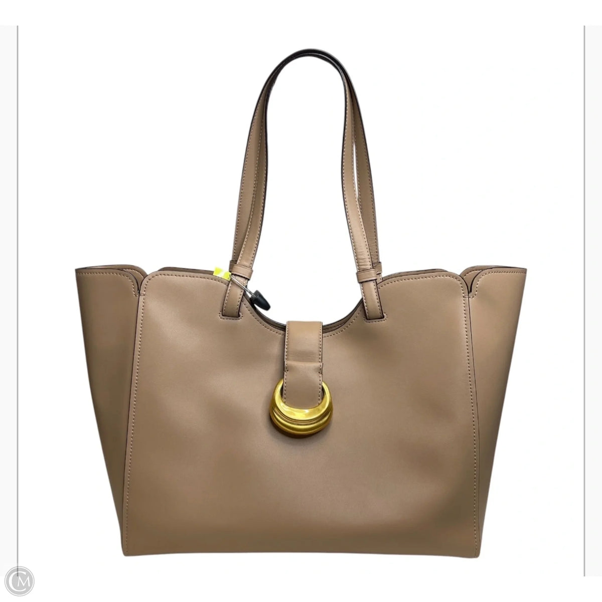 Tote Leather By Donna Karan, Size: Large