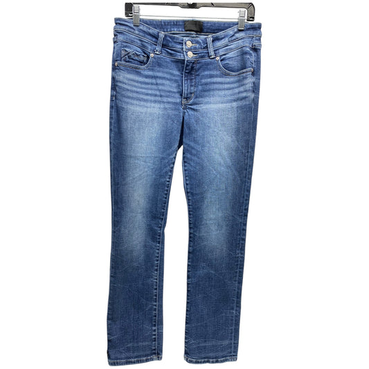 Jeans Straight By Buckle Black In Blue, Size: M