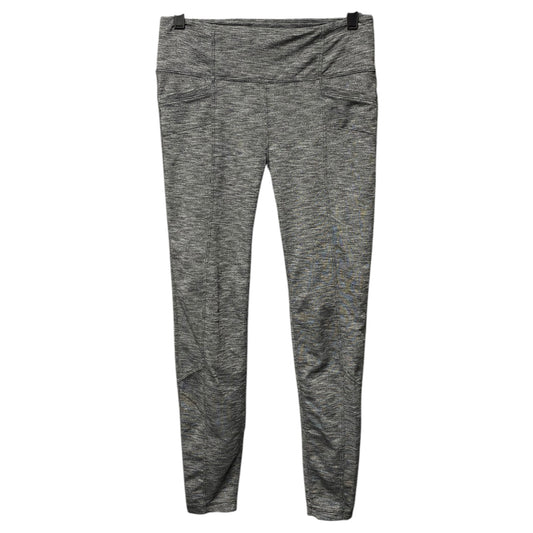 Athletic Leggings By Athleta In Grey, Size: M