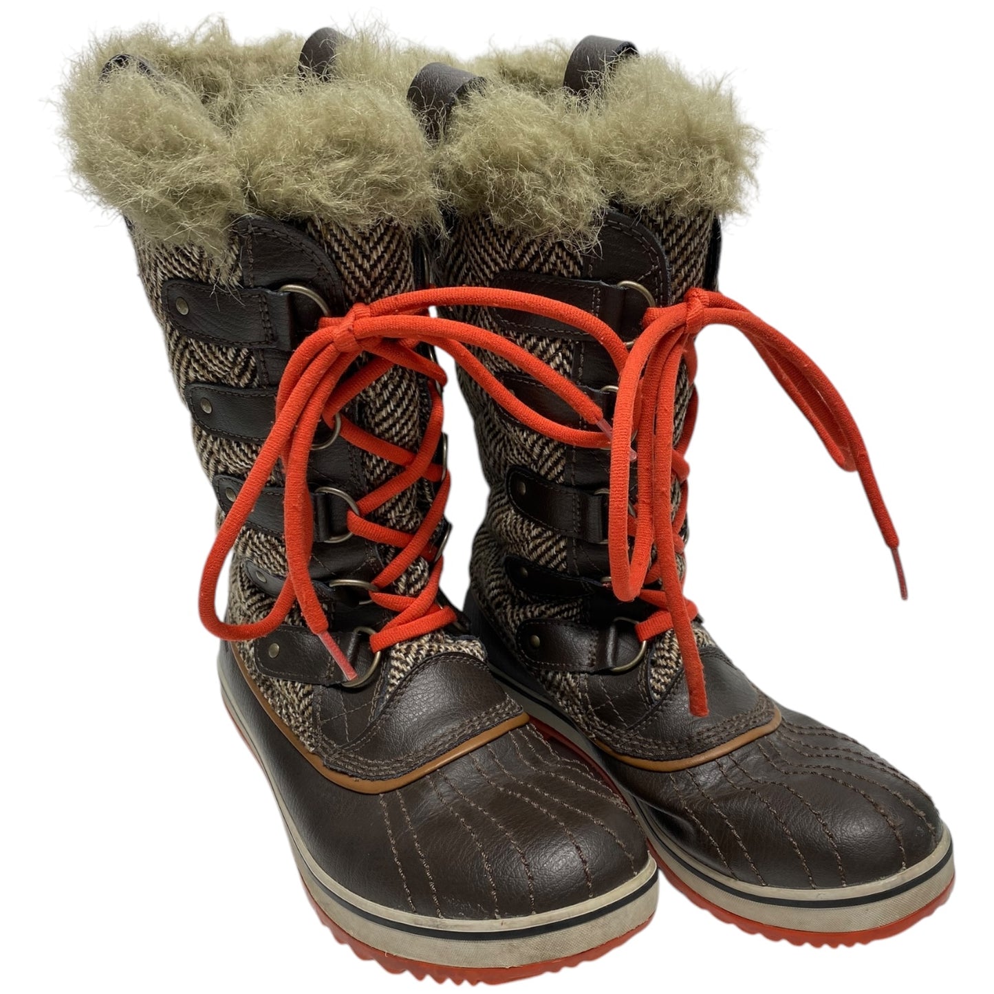 Boots Snow By Sorel In Brown, Size: 8.5