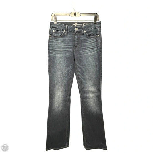 Jeans Boot Cut By 7 For All Mankind In Blue, Size: 8
