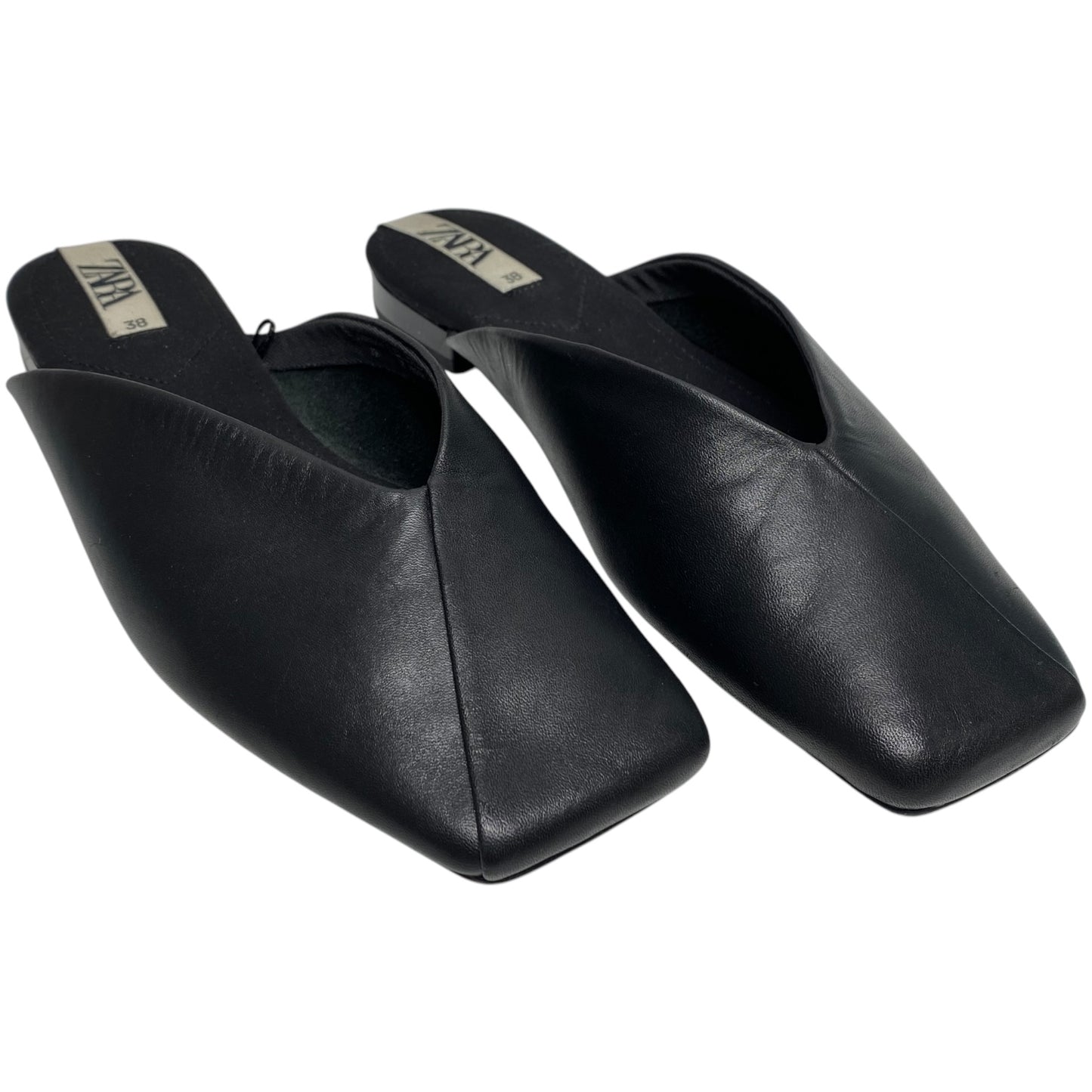 Shoes Flats By Zara In Black, Size: 7.5