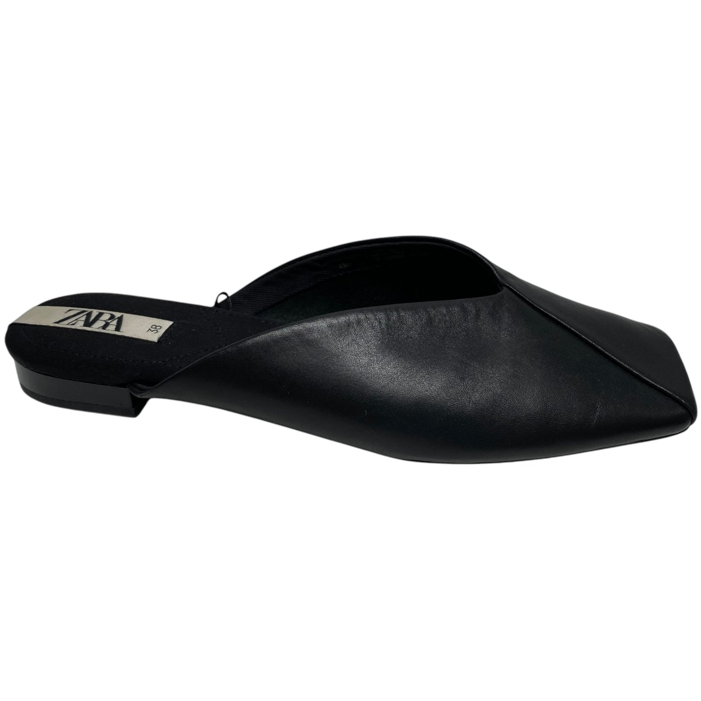 Shoes Flats By Zara In Black, Size: 7.5