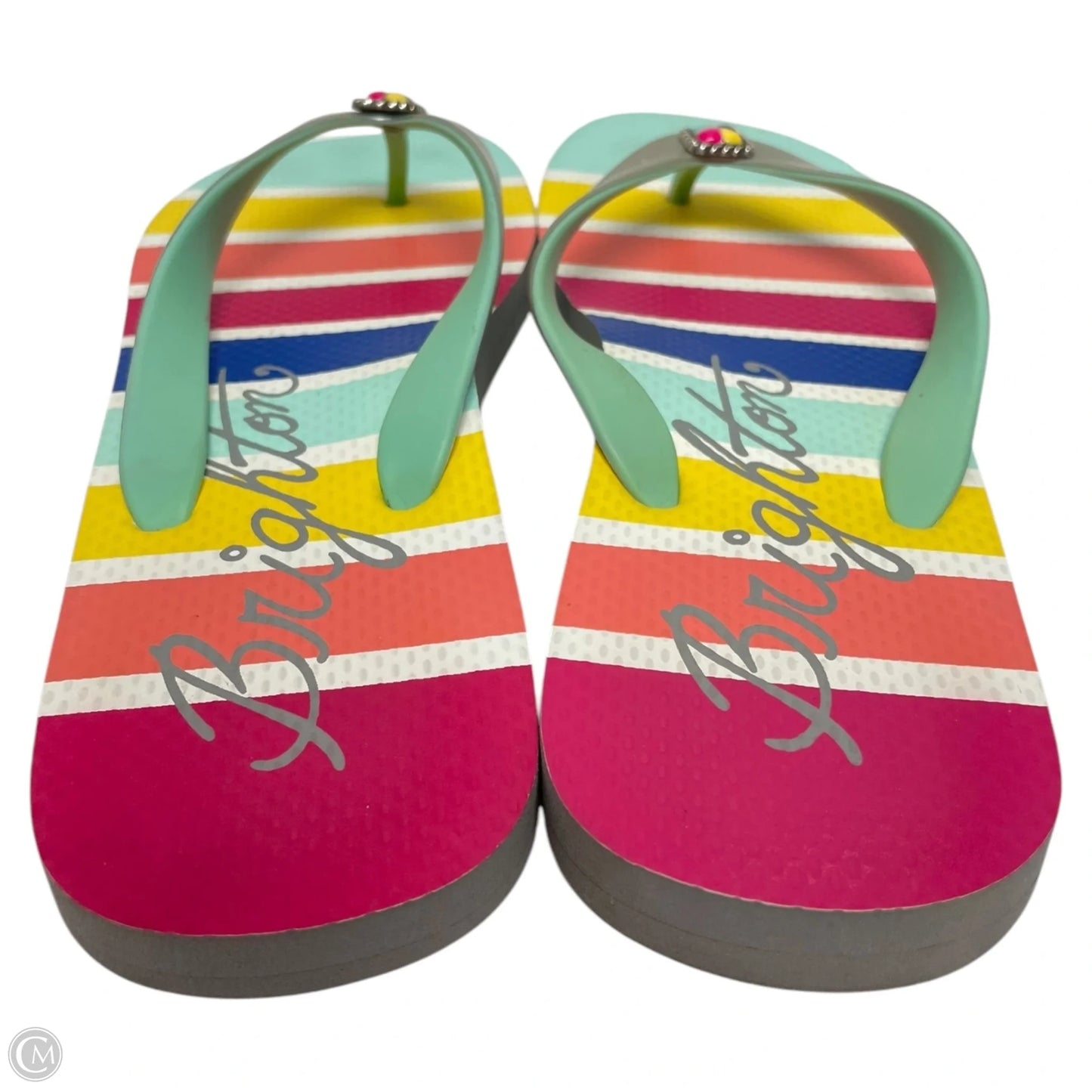 Sandals Flats By Brighton In Multi-colored, Size: 8
