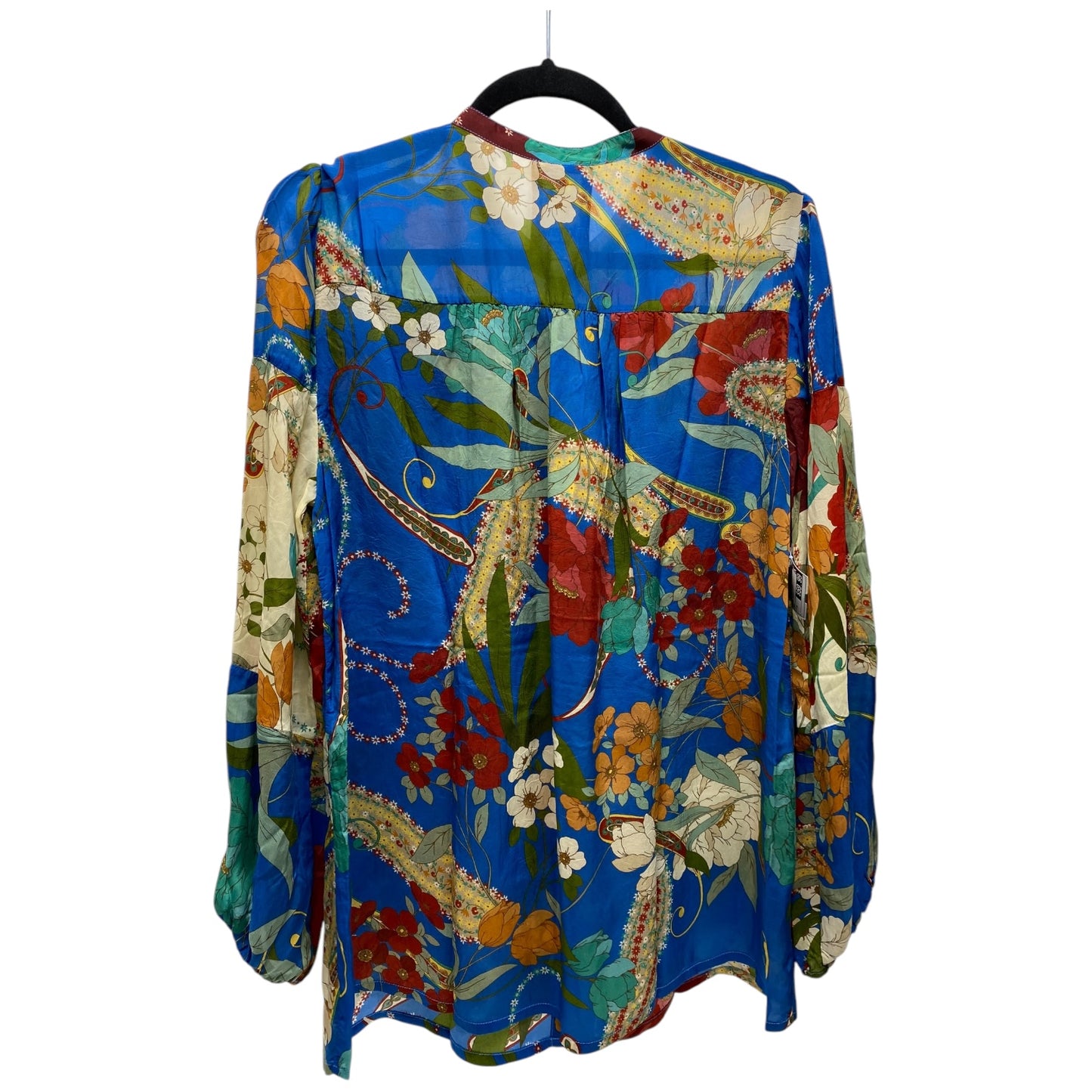 Top Long Sleeve Designer By Johnny Was In Floral Print, Size: M