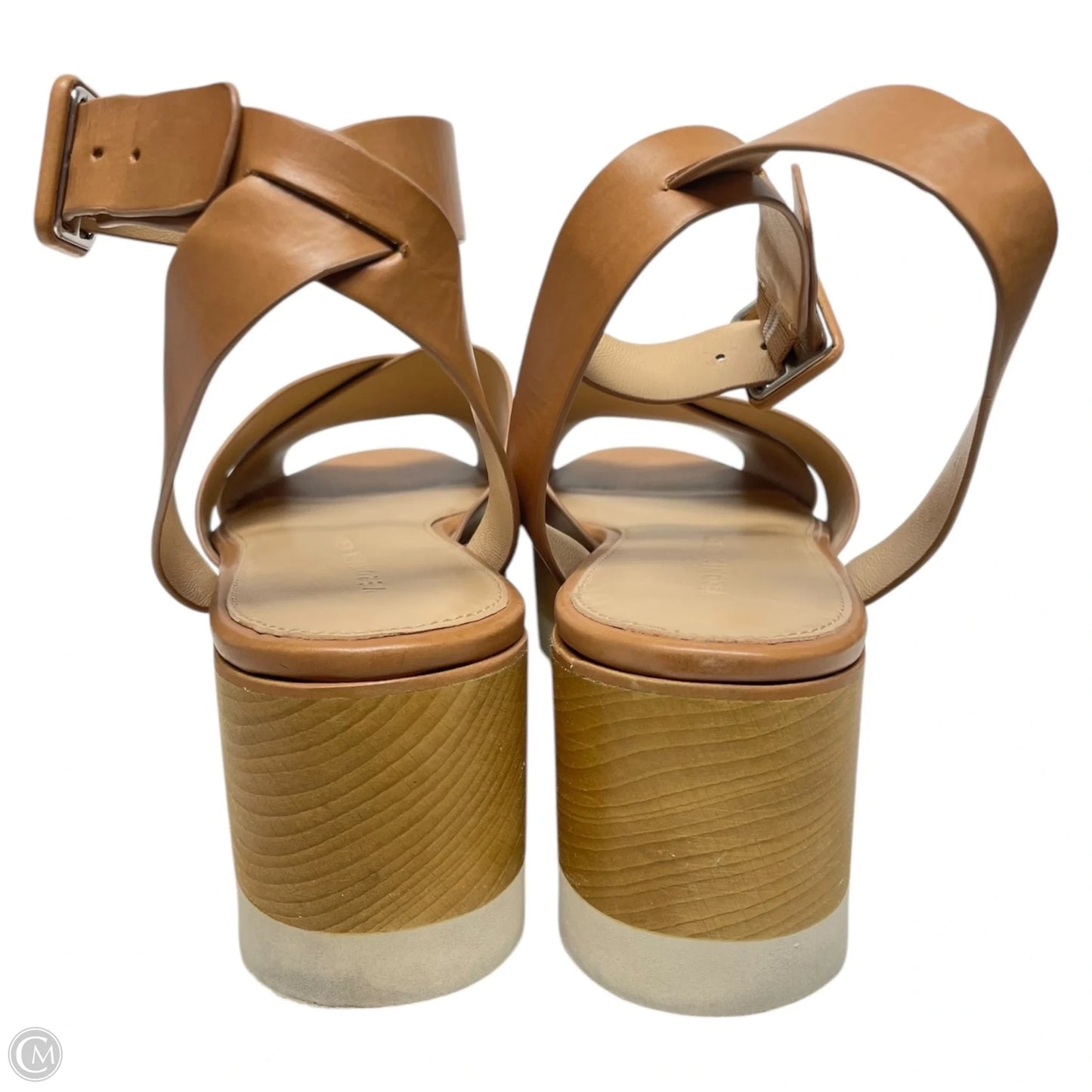 Sandals Designer By Veronica Beard In Tan, Size: 10