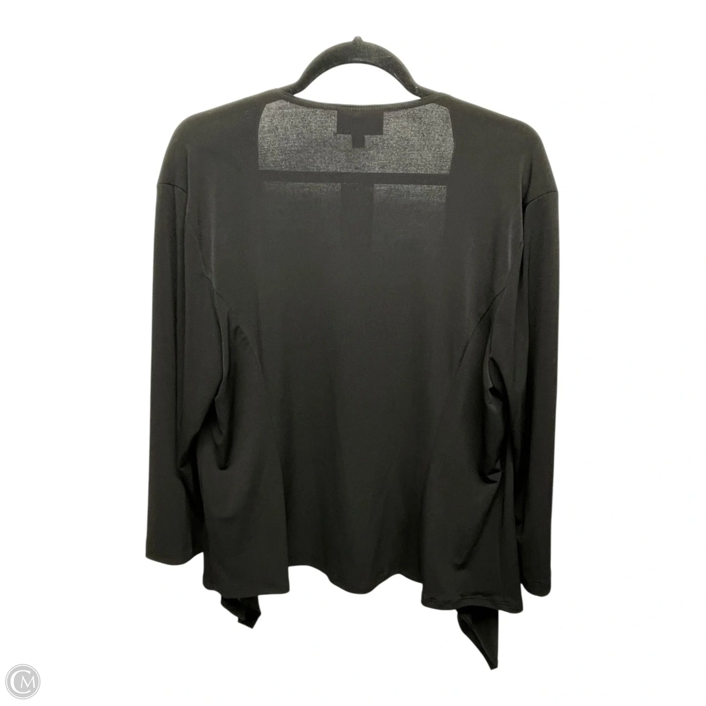 Cardigan By Connected Apparel In Black, Size: L