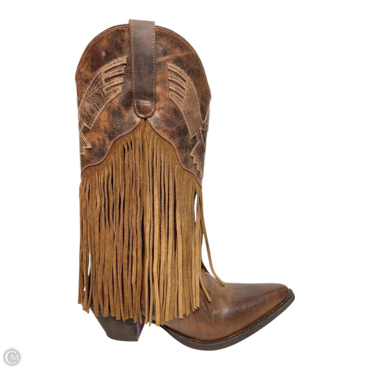 Boots Western By Southern Fried Chicks In Brown, Size: 7