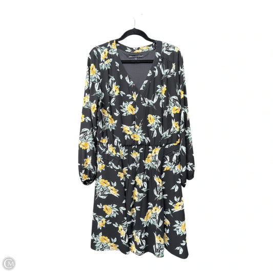 Dress Casual Short By White House Black Market In Floral Print, Size: 12