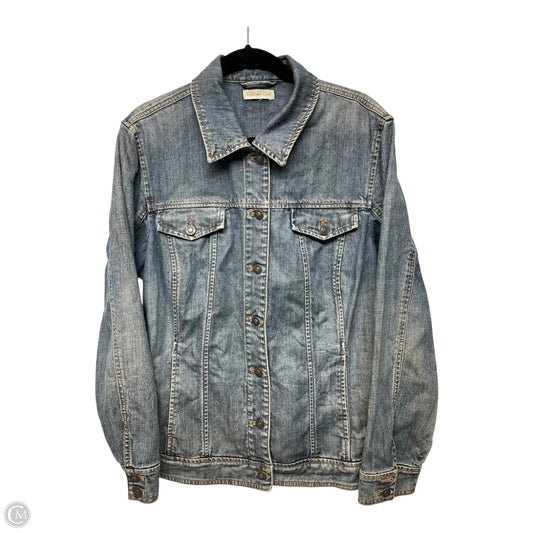 Jacket Denim By Coldwater Creek In Blue, Size: M