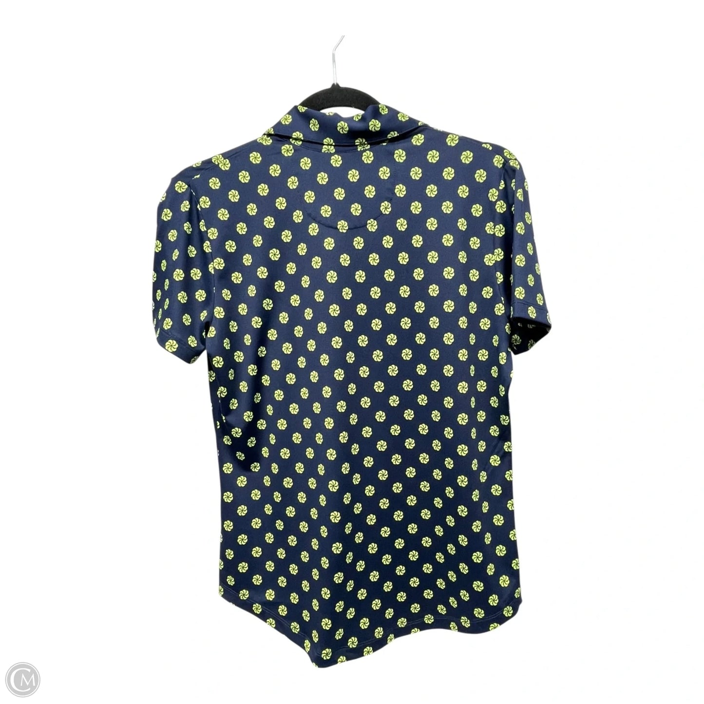 Top Short Sleeve By GREG NORMAN In Blue & Green, Size: Sp