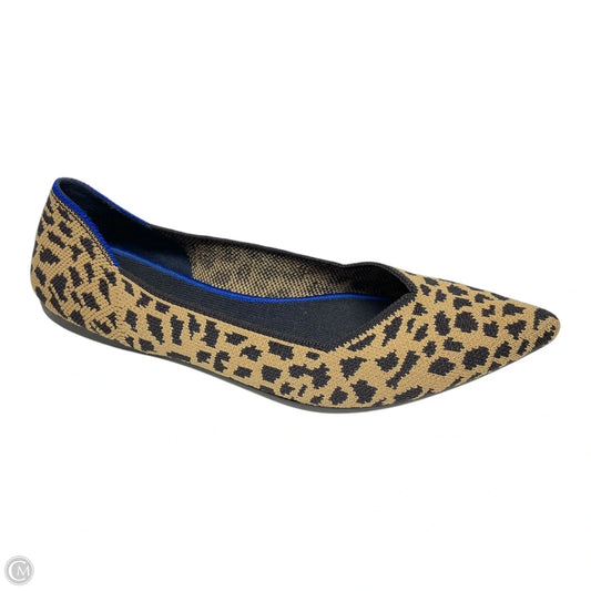 Shoes Flats By Rothys In Animal Print, Size: 7.5