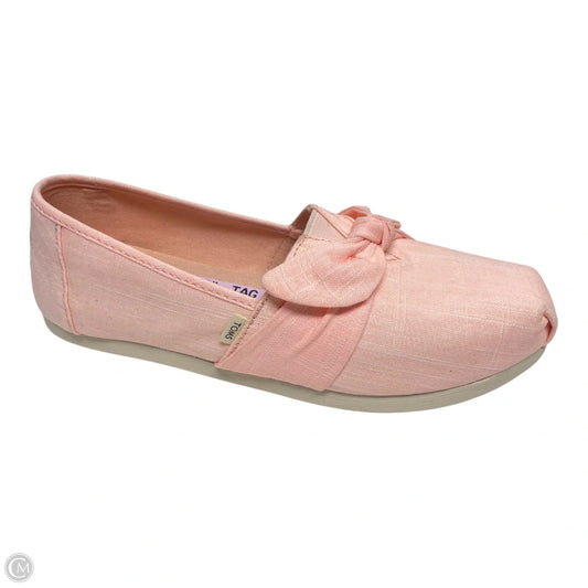 Shoes Flats By Toms In Pink, Size: 5.5