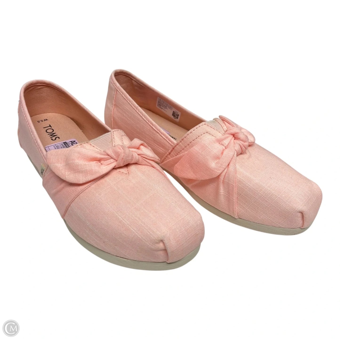 Shoes Flats By Toms In Pink, Size: 5.5