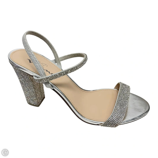 Shoes Heels Block By Nina In Silver, Size: 10