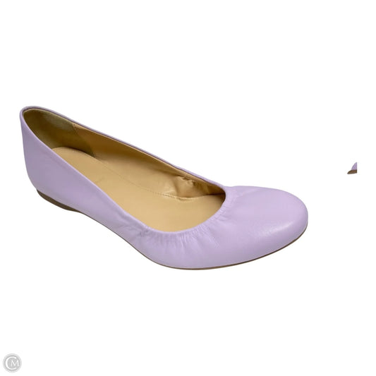 Shoes Flats By J. Crew In Purple & Tan, Size: 7