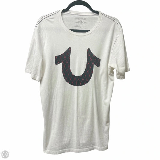 Top Short Sleeve By True Religion In Black & White, Size: Sp
