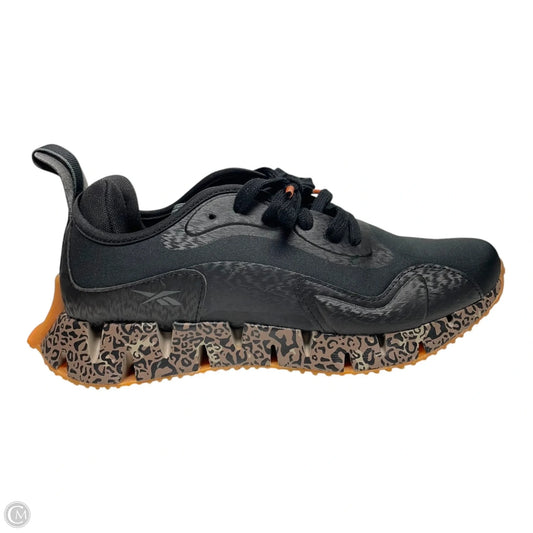 Shoes Athletic By Reebok In Black & Tan, Size: 9