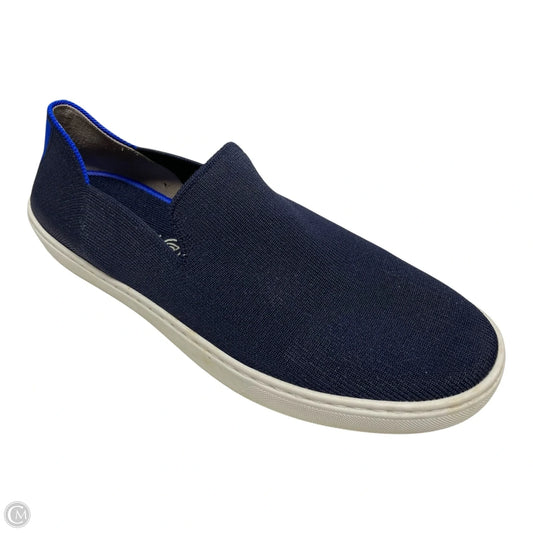 Shoes Flats By Rothys In Blue & White, Size: 9.5