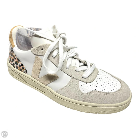 Shoes Sneakers By Veja In Tan & White, Size: 10